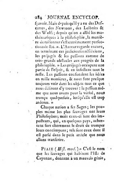 Journal encyclopédique