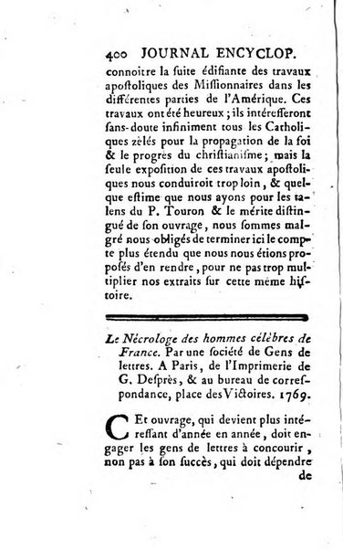 Journal encyclopédique