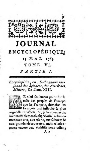 Journal encyclopédique