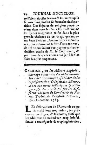 Journal encyclopédique