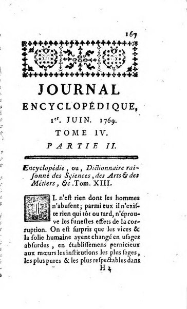 Journal encyclopédique