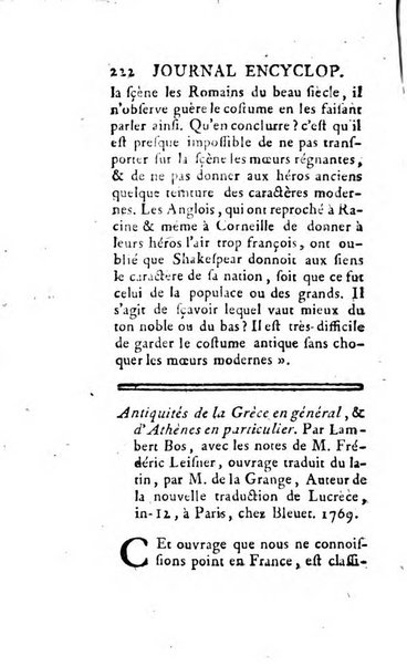 Journal encyclopédique