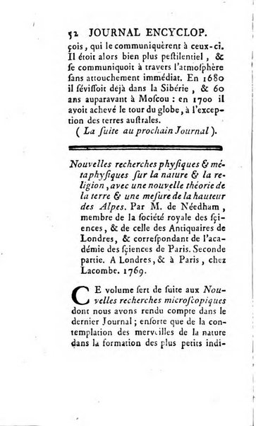 Journal encyclopédique