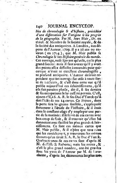 Journal encyclopédique