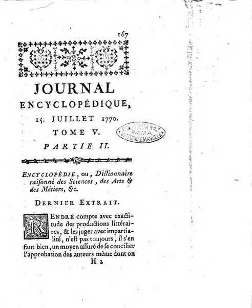 Journal encyclopédique