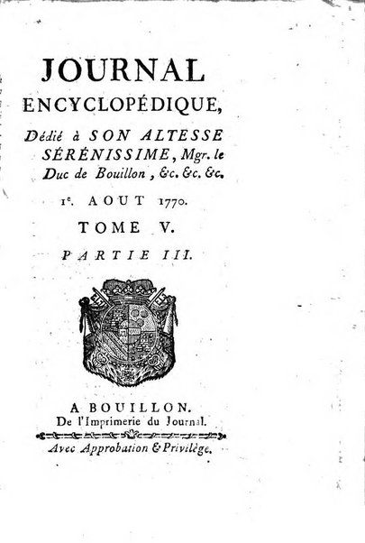 Journal encyclopédique