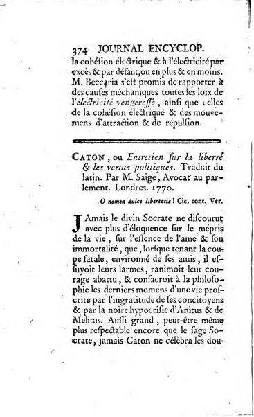 Journal encyclopédique