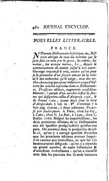 Journal encyclopédique