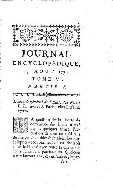 Journal encyclopédique