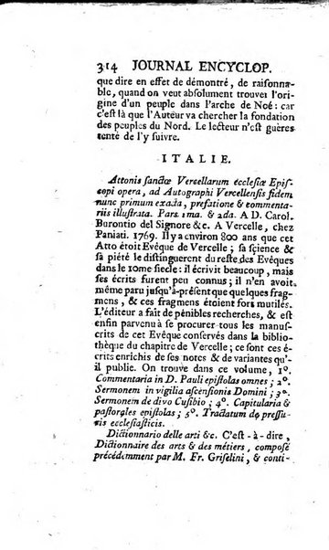 Journal encyclopédique