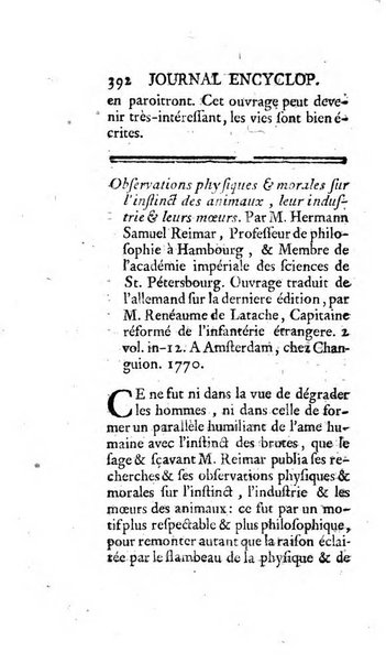 Journal encyclopédique