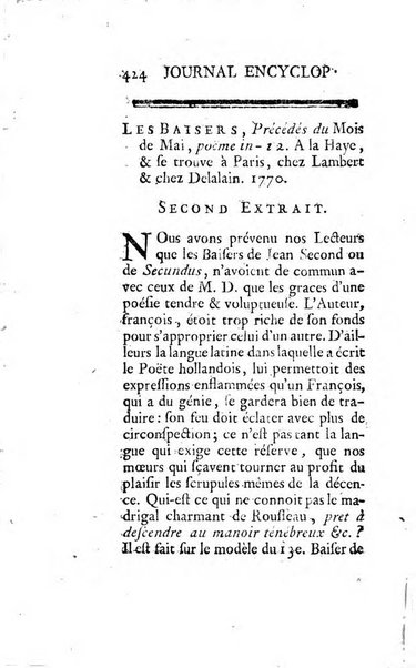 Journal encyclopédique