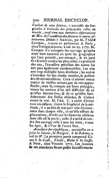 Journal encyclopédique