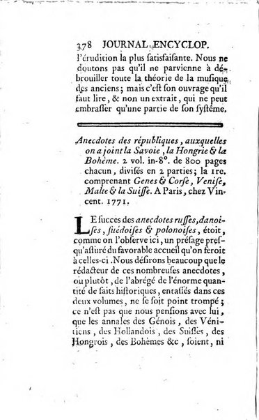 Journal encyclopédique