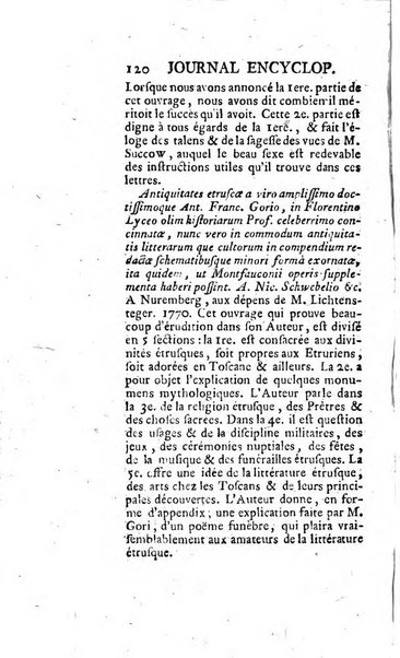 Journal encyclopédique