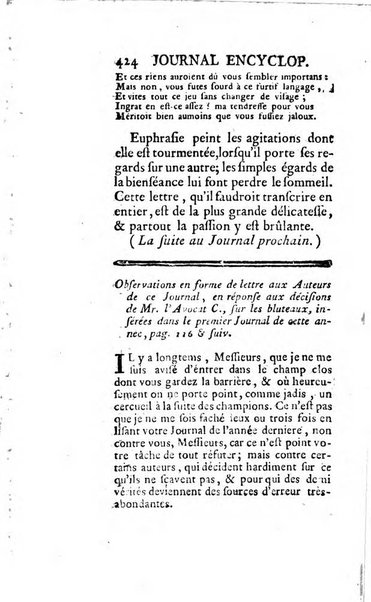 Journal encyclopédique