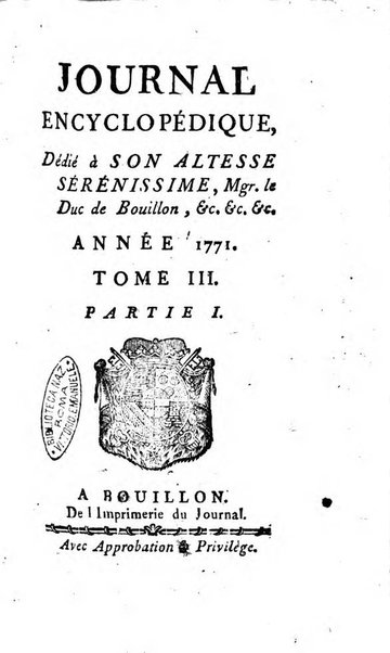 Journal encyclopédique