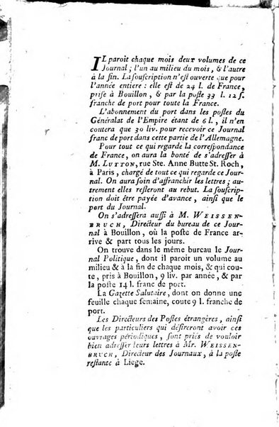 Journal encyclopédique