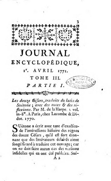 Journal encyclopédique