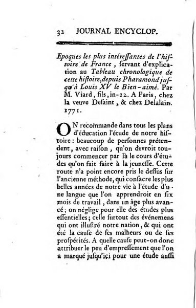 Journal encyclopédique