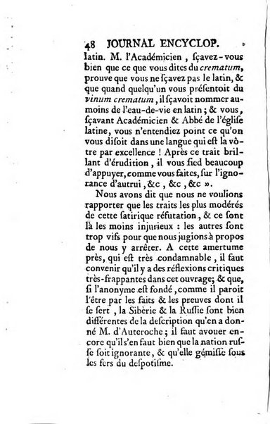 Journal encyclopédique