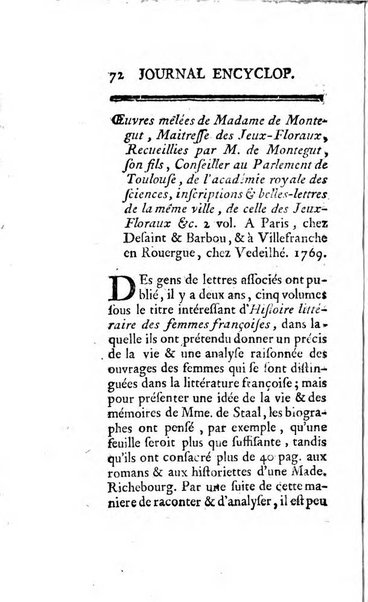 Journal encyclopédique