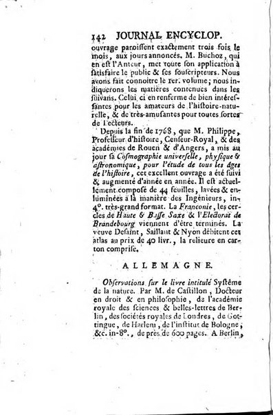 Journal encyclopédique