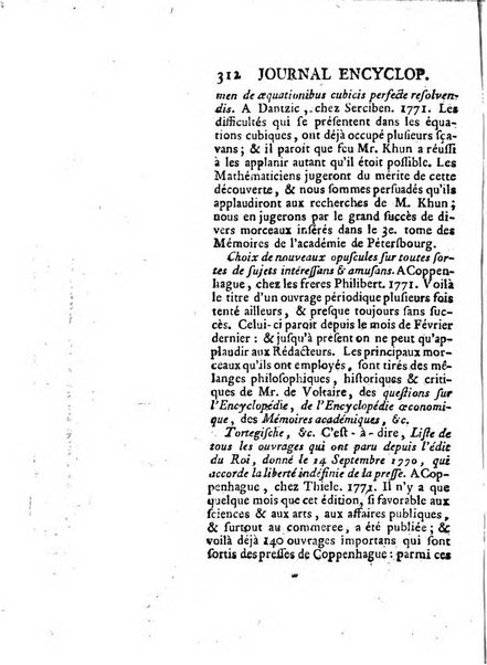 Journal encyclopédique