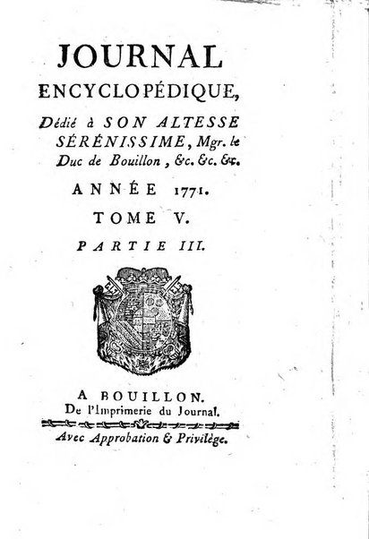 Journal encyclopédique