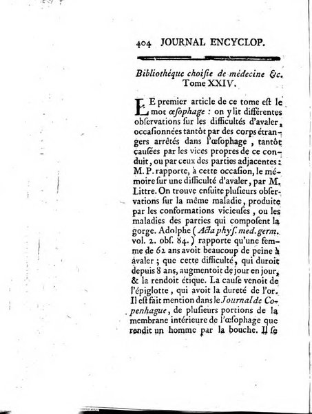 Journal encyclopédique