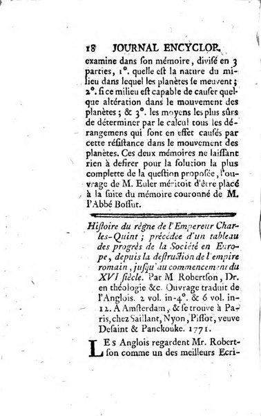 Journal encyclopédique