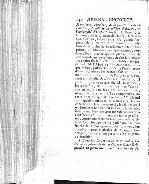 Journal encyclopédique