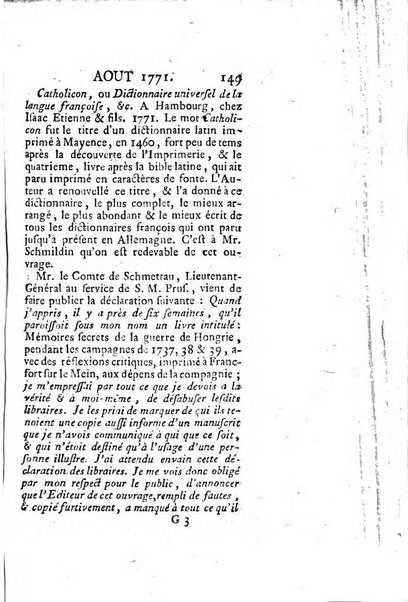 Journal encyclopédique