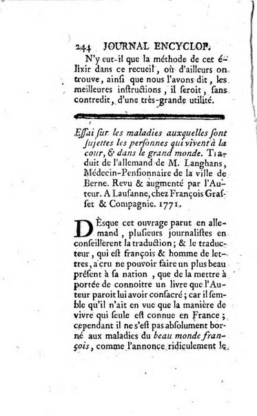 Journal encyclopédique