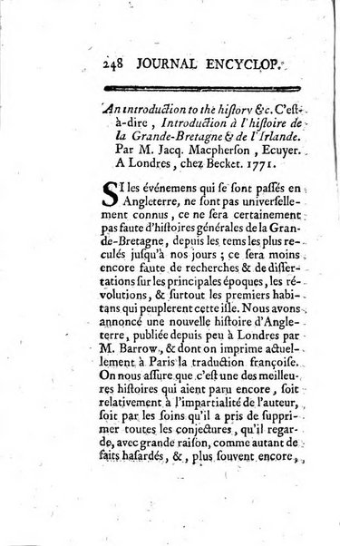 Journal encyclopédique