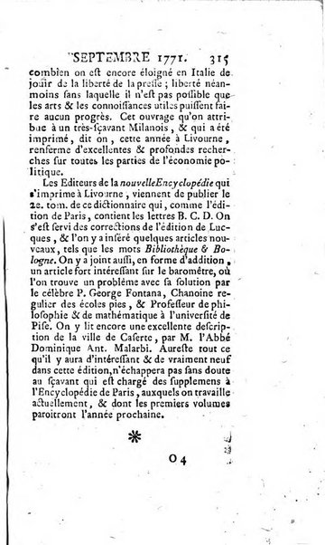 Journal encyclopédique