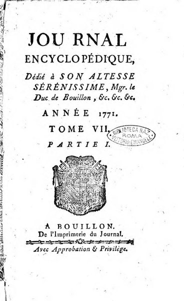 Journal encyclopédique