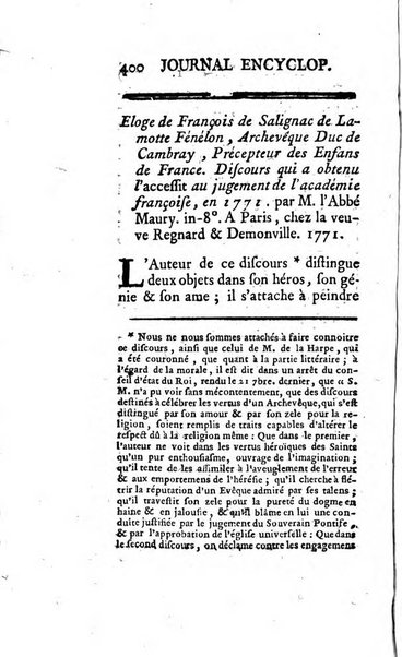 Journal encyclopédique