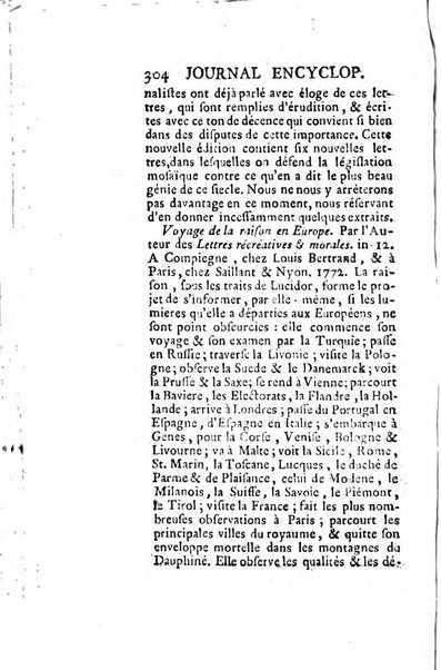 Journal encyclopédique