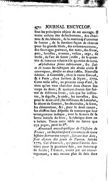 Journal encyclopédique