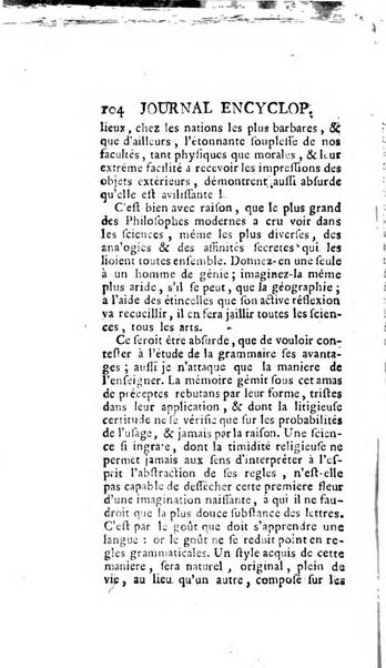 Journal encyclopédique