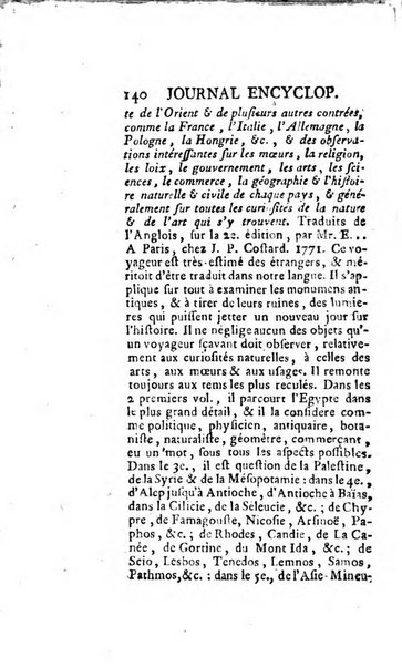 Journal encyclopédique