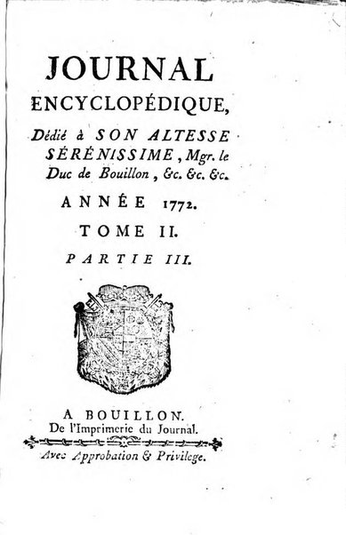 Journal encyclopédique