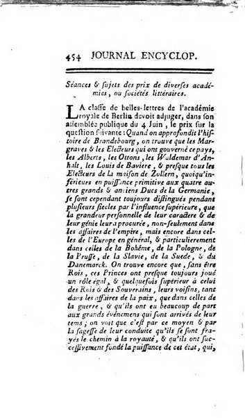 Journal encyclopédique