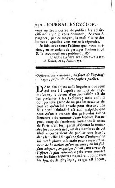 Journal encyclopédique