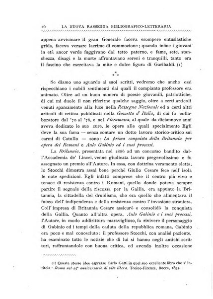 La nuova rassegna bibliografico-letteraria