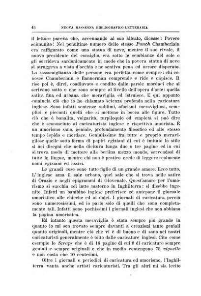 La nuova rassegna bibliografico-letteraria