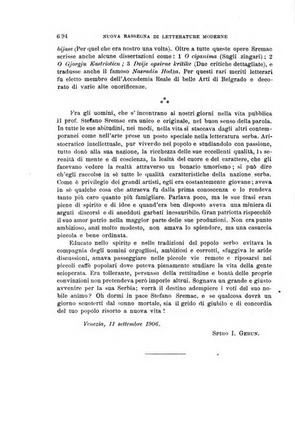 La nuova rassegna bibliografico-letteraria