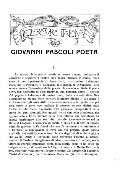 La nuova rassegna bibliografico-letteraria