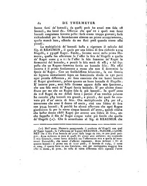 Opuscoli scelti sulle scienze e sulle arti. Tratti dagli Atti delle Accademie, e dalle altre collezioni filosofiche, e letterarie, dalle opere più recenti inglesi, tedesche, francesi, latine, e italiane, e da manoscritti originali, e inediti